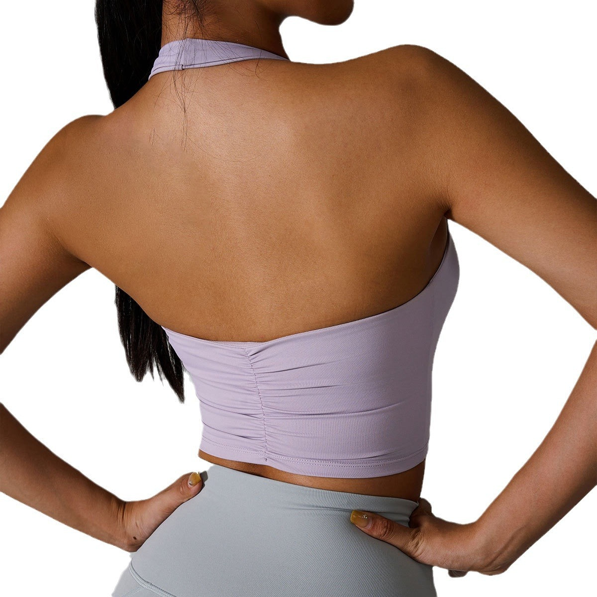 Halter Sports Push Up Bras Running Fitness - Image 2